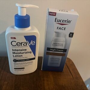 Cerave and Eucerin Bundle- NEW
